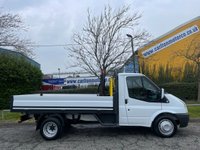 USED 2014 63 FORD TRANSIT 350 TDCi 100 DROPSIDE [ HYDRAULIC CRANE / HIAB ] HD DRW 