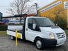 USED 2014 63 FORD TRANSIT 350 TDCi 100 DROPSIDE [ HYDRAULIC CRANE / HIAB ] HD DRW 