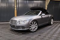 USED 2013 63 BENTLEY CONTINENTAL 6.0 GTC 2d 567 BHP FULL BENTLEY HIST, HUGE SPEC