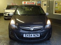 USED 2014 64 VAUXHALL CORSA 1.2 STING AC 3d 83 BHP Ideal 1st Car