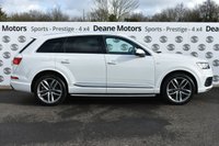 USED 2018 18 AUDI Q7 3.0 TDI QUATTRO S LINE 5d 269 BHP PANROOF/TECH PK TRAILER PK/21IN ALLOYS/TECH PK