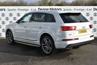 USED 2018 18 AUDI Q7 3.0 TDI QUATTRO S LINE 5d 269 BHP PANROOF/TECH PK TRAILER PK/21IN ALLOYS/TECH PK