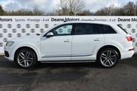 USED 2018 18 AUDI Q7 3.0 TDI QUATTRO S LINE 5d 269 BHP PANROOF/TECH PK TRAILER PK/21IN ALLOYS/TECH PK