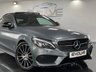 USED 2016 58 MERCEDES-BENZ C-CLASS 2.1 C 220 D AMG LINE PREMIUM PLUS 2d 168 BHP PAN ROOF, BURMESTER, AMBIENT!