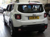 USED 2018 18 JEEP RENEGADE 1.4 LONGITUDE 5d 138 BHP SAT NAV PARKING SENSORS CRUISE