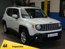 USED 2018 18 JEEP RENEGADE 1.4 LONGITUDE 5d 138 BHP SAT NAV PARKING SENSORS CRUISE