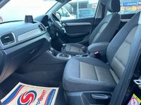 USED 2013 63 AUDI Q3 2.0 TDI SE 5d 138 BHP ONLY 2 FORMER KEEPERS FROM NEW+LOW MILEAGE+EXCELLENT CONDITION+FINANCE AND EXTENDED WARRANTY AVAILABLE ON THIS USED VEHICLE!!!