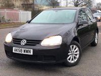 USED 2008 58 VOLKSWAGEN GOLF 1.9 MATCH TDI 5d 103 BHP 