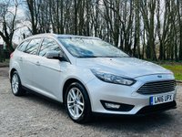 USED 2016 16 FORD FOCUS 1.5 ZETEC ESTATE SAT NAV TDCI 5d 118 BHP SAT NAV MODEL - PRACTICAL AND ECONOMIC ESTATE CAR. FREE ROAD TAX!
