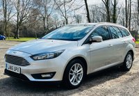 USED 2016 16 FORD FOCUS 1.5 ZETEC ESTATE SAT NAV TDCI 5d 118 BHP SAT NAV MODEL - PRACTICAL AND ECONOMIC ESTATE CAR. FREE ROAD TAX!