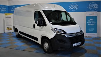 2020 CITROEN RELAY 2.2 35 L3H2 ENTERPRISE BLUEHDI S/S 139 BHP £20500.00
