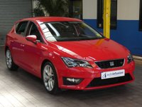 USED 2016 66 SEAT LEON 1.4 ECOTSI FR TECHNOLOGY 5d 150 BHP &pound;30 ROAD TAX SAT NAV PART LEATHER