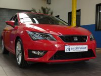 USED 2016 66 SEAT LEON 1.4 ECOTSI FR TECHNOLOGY 5d 150 BHP &pound;30 ROAD TAX SAT NAV PART LEATHER