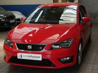 USED 2016 66 SEAT LEON 1.4 ECOTSI FR TECHNOLOGY 5d 150 BHP &pound;30 ROAD TAX SAT NAV PART LEATHER