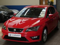 USED 2016 66 SEAT LEON 1.4 ECOTSI FR TECHNOLOGY 5d 150 BHP &pound;30 ROAD TAX SAT NAV PART LEATHER