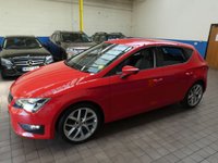 USED 2016 66 SEAT LEON 1.4 ECOTSI FR TECHNOLOGY 5d 150 BHP &pound;30 ROAD TAX SAT NAV PART LEATHER