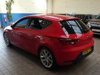 USED 2016 66 SEAT LEON 1.4 ECOTSI FR TECHNOLOGY 5d 150 BHP &pound;30 ROAD TAX SAT NAV PART LEATHER