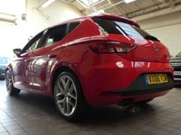 USED 2016 66 SEAT LEON 1.4 ECOTSI FR TECHNOLOGY 5d 150 BHP &pound;30 ROAD TAX SAT NAV PART LEATHER