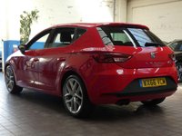 USED 2016 66 SEAT LEON 1.4 ECOTSI FR TECHNOLOGY 5d 150 BHP &pound;30 ROAD TAX SAT NAV PART LEATHER