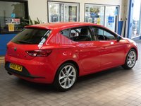 USED 2016 66 SEAT LEON 1.4 ECOTSI FR TECHNOLOGY 5d 150 BHP &pound;30 ROAD TAX SAT NAV PART LEATHER