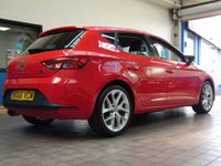 USED 2016 66 SEAT LEON 1.4 ECOTSI FR TECHNOLOGY 5d 150 BHP &pound;30 ROAD TAX SAT NAV PART LEATHER