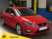 USED 2016 66 SEAT LEON 1.4 ECOTSI FR TECHNOLOGY 5d 150 BHP &pound;30 ROAD TAX SAT NAV PART LEATHER
