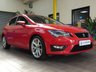 USED 2016 66 SEAT LEON 1.4 ECOTSI FR TECHNOLOGY 5d 150 BHP &pound;30 ROAD TAX SAT NAV PART LEATHER