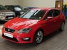 USED 2016 66 SEAT LEON 1.4 ECOTSI FR TECHNOLOGY 5d 150 BHP &pound;30 ROAD TAX SAT NAV PART LEATHER