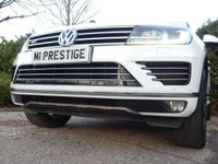 USED 2015 15 VOLKSWAGEN TOUAREG 3.0 V6 R-LINE TDI BLUEMOTION TECHNOLOGY 5d 259 BHP 2 Owners-Heated Steering Wheel