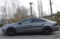 USED 2017 17 VOLKSWAGEN CC 2.0 GT BLACK EDITION TDI DSG BMT 4d 148 BHP 29,000 MILES! FULL SERVICE HISTORY! SAT NAV! SUNROOF!