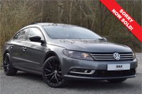 USED 2017 17 VOLKSWAGEN CC 2.0 GT BLACK EDITION TDI DSG BMT 4d 148 BHP 29,000 MILES! FULL SERVICE HISTORY! SAT NAV! SUNROOF!