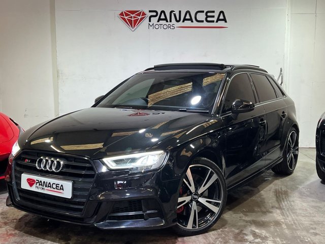 2018 18 Audi A3 2.0 S3 SPORTBACK TFSI QUATTRO BLACK EDITION 5d 306 BHP