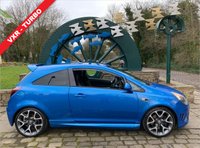 USED 2012 61 VAUXHALL CORSA 1.6 VXR 3d 189 BHP 2011/61reg VAUXHALL CORSA VXR - 1.6 TURBO - ARDEN BLUE METALLIC - 12 MONTHS FULL MOT - 1/2 LEATHER RECARO INTERIOR - 17 INCH VXR ALLOYS