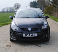 USED 2014 14 VAUXHALL CORSA 1.4 BLACK EDITION 3d 118 BHP www.suffolkcarcentre.co.uk - Located at Ilketshall
