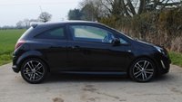 USED 2014 14 VAUXHALL CORSA 1.4 BLACK EDITION 3d 118 BHP www.suffolkcarcentre.co.uk - Located at Ilketshall