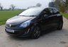 USED 2014 14 VAUXHALL CORSA 1.4 BLACK EDITION 3d 118 BHP www.suffolkcarcentre.co.uk - Located at Ilketshall
