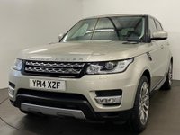 USED 2014 14 LAND ROVER RANGE ROVER SPORT 3.0 SDV6 HSE 5d 288 BHP 1 Owner 26254 Miles