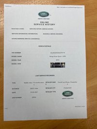 USED 2014 14 LAND ROVER RANGE ROVER SPORT 3.0 SDV6 HSE 5d 288 BHP 1 Owner 26254 Miles