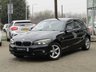 USED 2015 15 BMW 1 SERIES 1.5 116D SE 5d 114 BHP Finished in BLACK SAPPHIRE METALLIC with contrasting FULL LEATHER BLACK SPORTS trim. If you are looking for a small hatchback with that spacious feel and enjoy driving then look no further. This punchy mid sized hatch is economical and is packed with extras. Features include Full Leather Trim, Front Fogs, Alloys, Zero Road Tax, DAB Radio, B/Tooth and much more. Dealer serviced at 17052 miles, 48885 miles and on arrival at 61899 miles.
