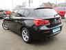 USED 2015 15 BMW 1 SERIES 1.5 116D SE 5d 114 BHP Finished in BLACK SAPPHIRE METALLIC with contrasting FULL LEATHER BLACK SPORTS trim. If you are looking for a small hatchback with that spacious feel and enjoy driving then look no further. This punchy mid sized hatch is economical and is packed with extras. Features include Full Leather Trim, Front Fogs, Alloys, Zero Road Tax, DAB Radio, B/Tooth and much more. Dealer serviced at 17052 miles, 48885 miles and on arrival at 61899 miles.
