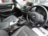 USED 2015 15 BMW 1 SERIES 1.5 116D SE 5d 114 BHP Finished in BLACK SAPPHIRE METALLIC with contrasting FULL LEATHER BLACK SPORTS trim. If you are looking for a small hatchback with that spacious feel and enjoy driving then look no further. This punchy mid sized hatch is economical and is packed with extras. Features include Full Leather Trim, Front Fogs, Alloys, Zero Road Tax, DAB Radio, B/Tooth and much more. Dealer serviced at 17052 miles, 48885 miles and on arrival at 61899 miles.