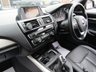 USED 2015 15 BMW 1 SERIES 1.5 116D SE 5d 114 BHP Finished in BLACK SAPPHIRE METALLIC with contrasting FULL LEATHER BLACK SPORTS trim. If you are looking for a small hatchback with that spacious feel and enjoy driving then look no further. This punchy mid sized hatch is economical and is packed with extras. Features include Full Leather Trim, Front Fogs, Alloys, Zero Road Tax, DAB Radio, B/Tooth and much more. Dealer serviced at 17052 miles, 48885 miles and on arrival at 61899 miles.