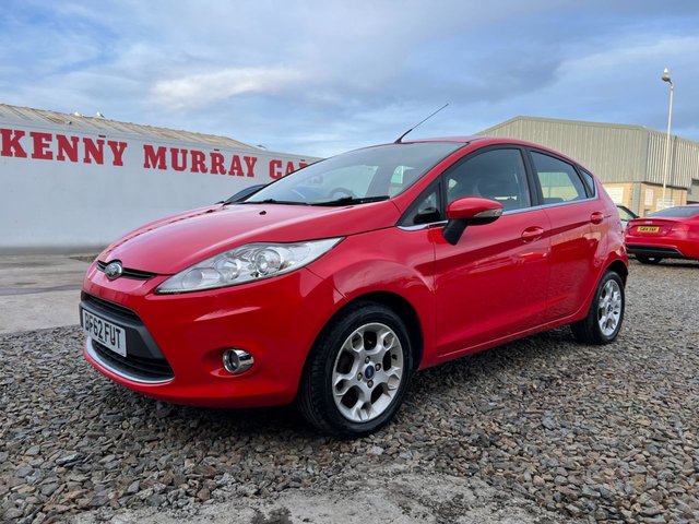 2012 62 Ford Fiesta 1.4 ZETEC 16V 5d 96 BHP