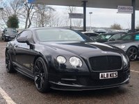 USED 2013 63 BENTLEY CONTINENTAL 6.0 GT SPEED 2d 616 BHP REVERSING CAMERA + COOLING SEATS +   ELECTRIC SEATS +  MASSAGING SEATS +  DVD VIDEO PLAYER +  TV TUNER +  DAYTIME RUNNING LIGHTS +  DUAL ZONE AUTOMATIC CLIMATE CONTROL +  CRUISE CONTROL +REVERSING CAMERA +  PRIVACY GLASS +  DAB RADIO +  TPMS +  AUTO TAILGATE +  SATELLITE NAVIGATION +  HEATED SIDE MIRRORS +  ELECTRICAL FOLDING SIDE MIRRORS +  KEYLESS ENTRY +  BENTLEY DESIGN CIGGERETTE ASHTRAY + CD PLAYER +