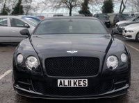USED 2013 63 BENTLEY CONTINENTAL 6.0 GT SPEED 2d 616 BHP REVERSING CAMERA + COOLING SEATS +   ELECTRIC SEATS +  MASSAGING SEATS +  DVD VIDEO PLAYER +  TV TUNER +  DAYTIME RUNNING LIGHTS +  DUAL ZONE AUTOMATIC CLIMATE CONTROL +  CRUISE CONTROL +REVERSING CAMERA +  PRIVACY GLASS +  DAB RADIO +  TPMS +  AUTO TAILGATE +  SATELLITE NAVIGATION +  HEATED SIDE MIRRORS +  ELECTRICAL FOLDING SIDE MIRRORS +  KEYLESS ENTRY +  BENTLEY DESIGN CIGGERETTE ASHTRAY + CD PLAYER +
