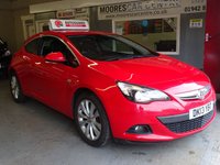 USED 2013 13 VAUXHALL ASTRA GTC 1.4 SRI S/S 3d 118 BHP STUNNING LOW MILEAGE EXAMPLE