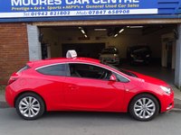 USED 2013 13 VAUXHALL ASTRA GTC 1.4 SRI S/S 3d 118 BHP STUNNING LOW MILEAGE EXAMPLE