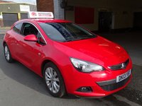 USED 2013 13 VAUXHALL ASTRA GTC 1.4 SRI S/S 3d 118 BHP STUNNING LOW MILEAGE EXAMPLE
