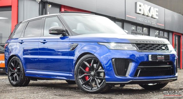 2018 68 Land Rover Range Rover Sport Svr 5.0 SVR 5d 567 BHP