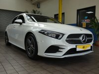 USED 2018 68 MERCEDES-BENZ A-CLASS 1.3 A 200 AMG LINE PREMIUM 5d 161 BHP SAT NAV PART LEATHER CAMERA